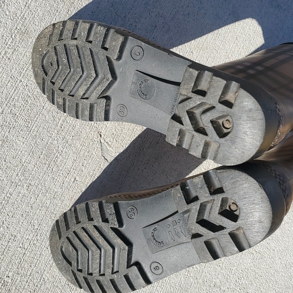 Burberry Rain Boots Made in Italy Size 9 - Picture 8 of 16